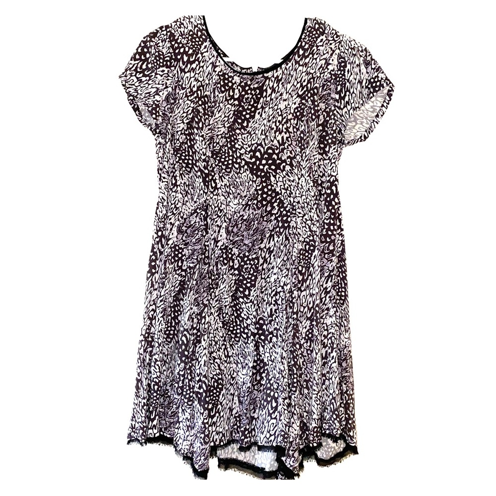 Silence + Noise animal print skater dress
